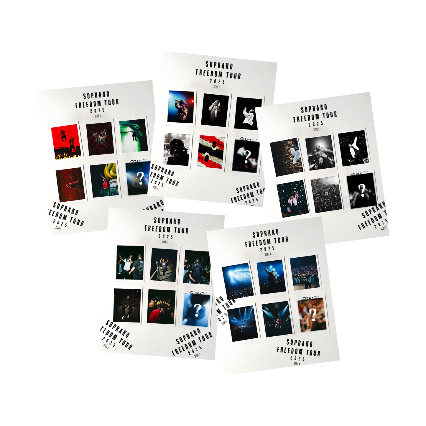 PACK Complet Photos Freedom Tour (contenant toutes les séries)