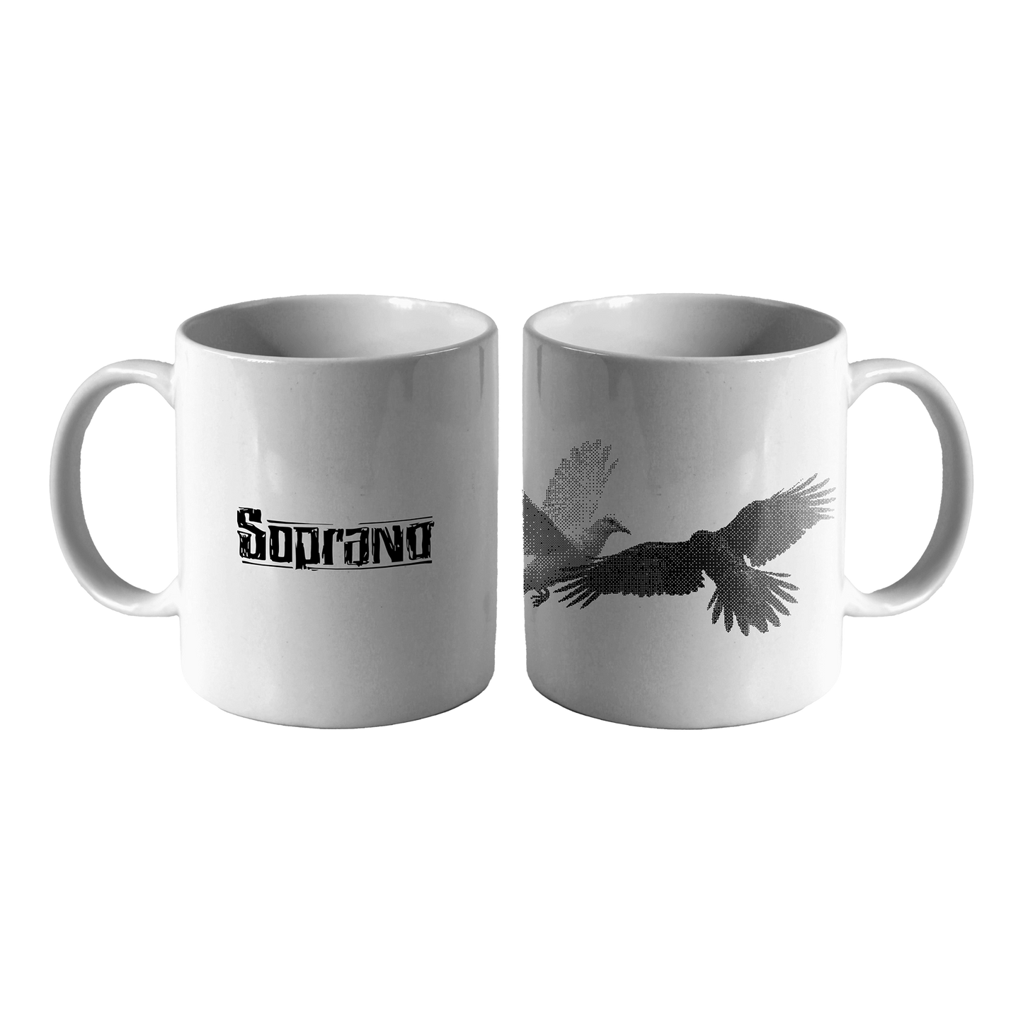 Mug - «COLOMBE ET CORBEAU»