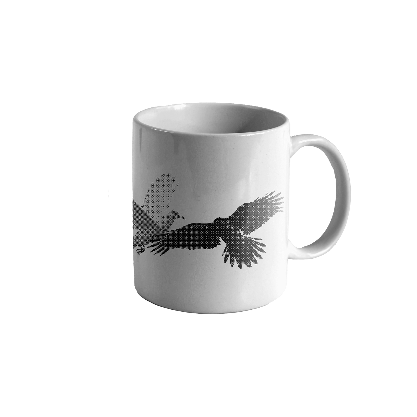 Mug - «COLOMBE ET CORBEAU»