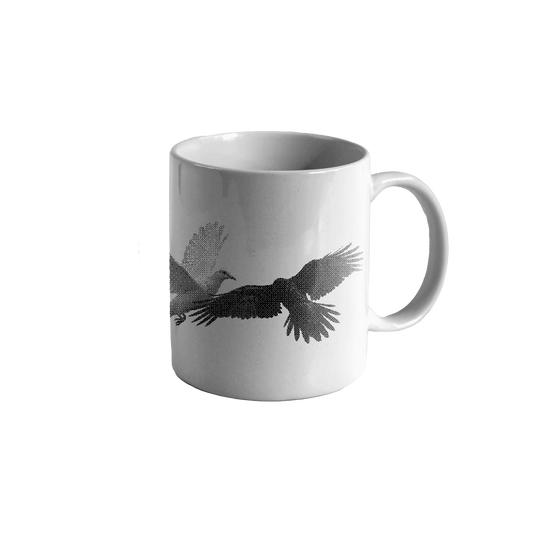 Mug - «COLOMBE ET CORBEAU»