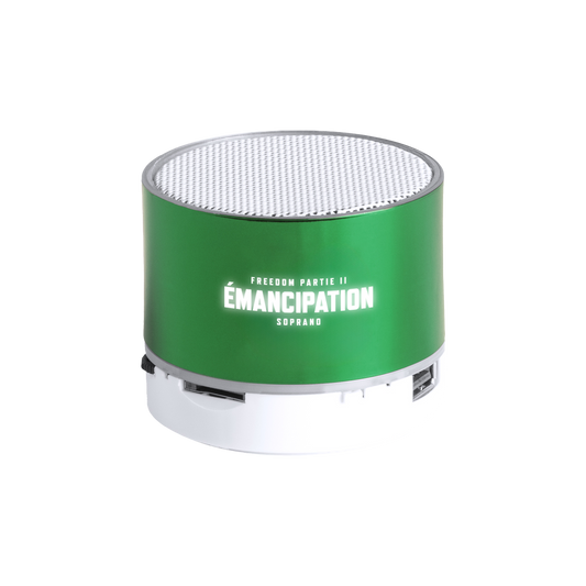 ENCEINTE + CARTE SD ALBUM "ÉMANCIPATION"