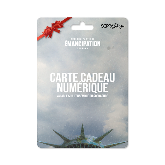 Carte cadeau numérique