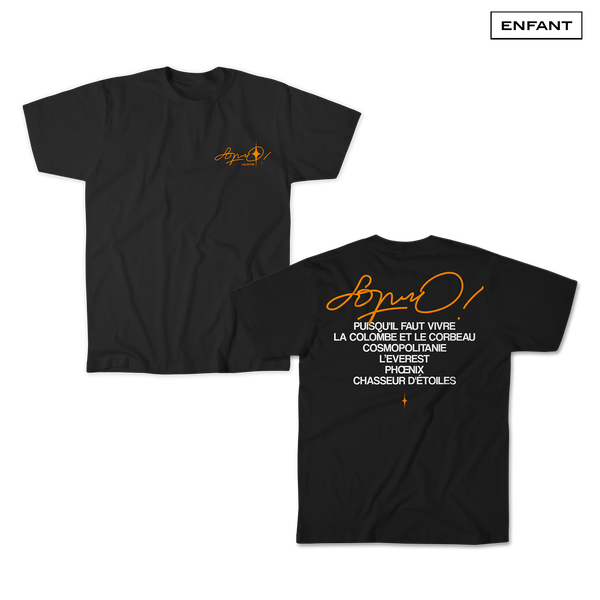 T-SHIRT ENFANT "COLLECTORS" - NOIR