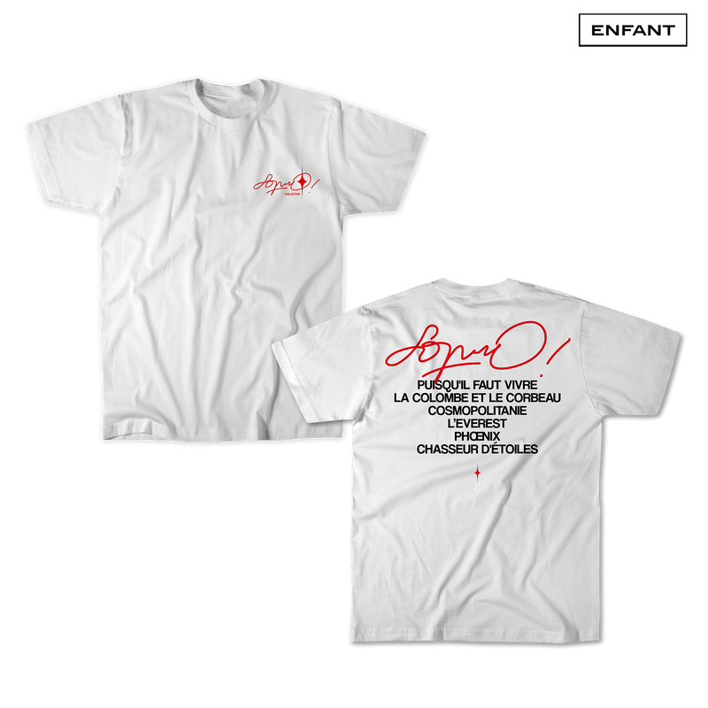 T-SHIRT ENFANT "COLLECTORS" - BLANC