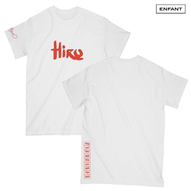 T-SHIRT ENFANT "HIRO" - BLANC