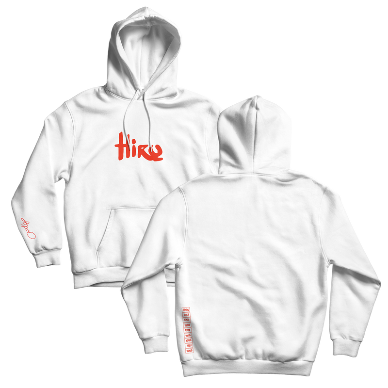 SWEAT CAPUCHE "HIRO" - BLANC