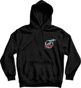 sweat capuche super 87 noir face soprano