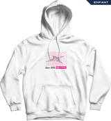 sweat capuche enfant le fregate blanc face soprano