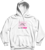 sweat capuche le fregate blanc face