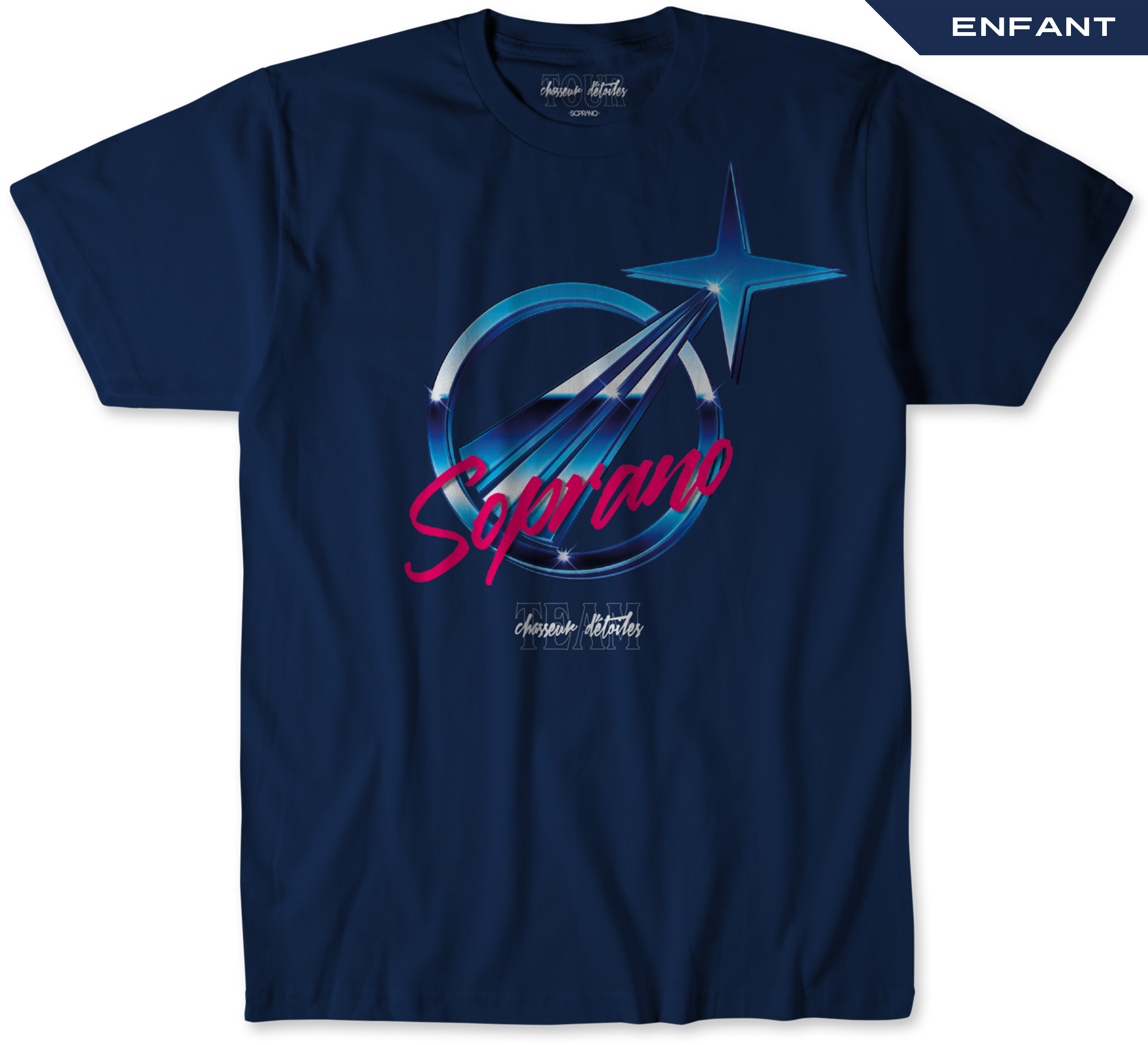 t-shirt enfant super 87 marine soprano