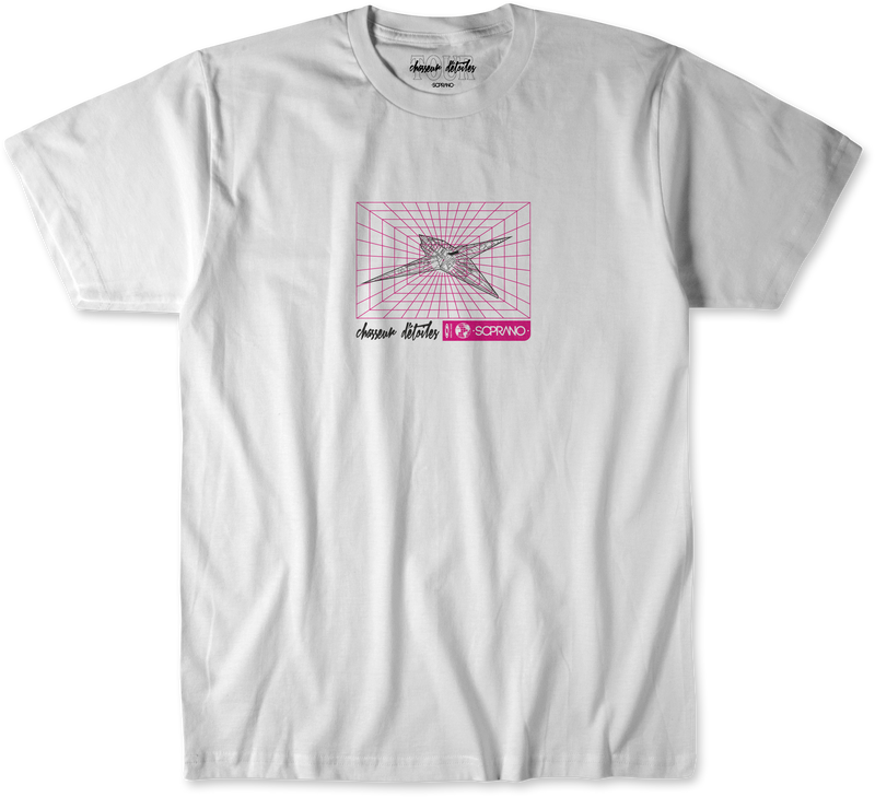 t-shirt le fregate blanc face soprano