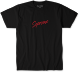 t-shirt team soprano noir face