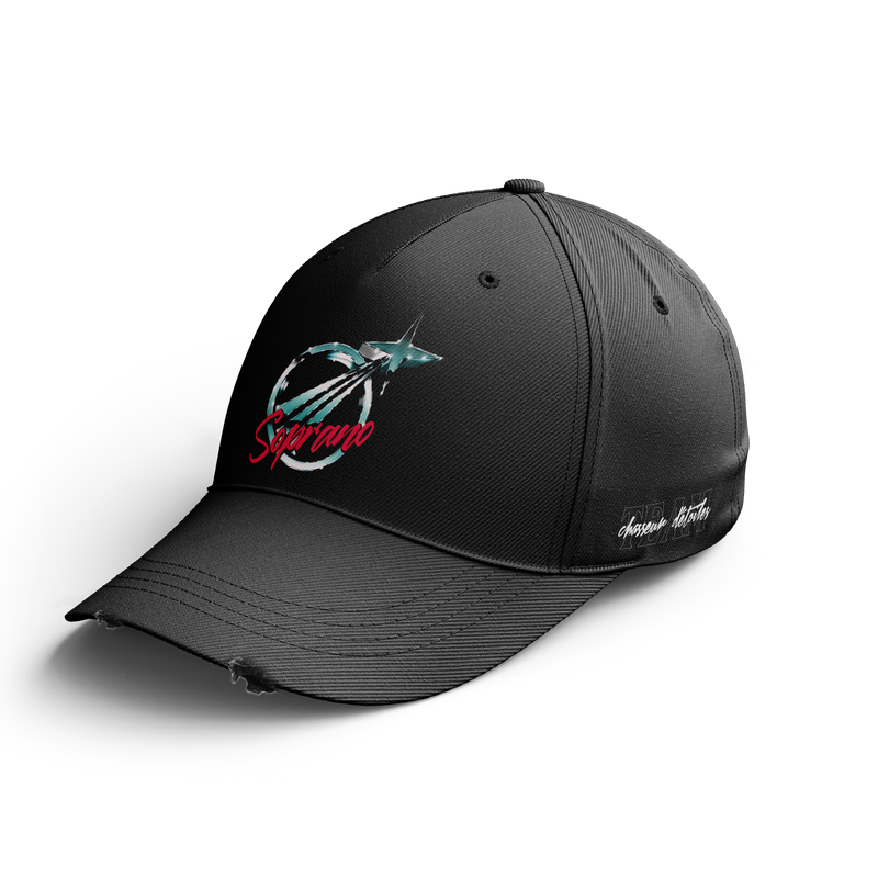 Casquette Super 87 noire face
