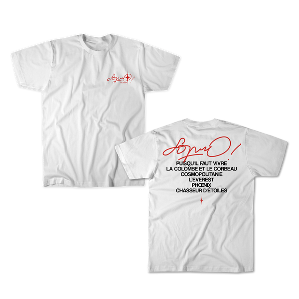 T-SHIRT "COLLECTORS" - BLANC