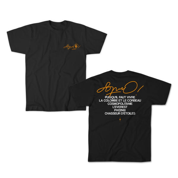 T-SHIRT "COLLECTORS" - NOIR