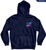 sweat capuche enfant super 87 marine face soprano
