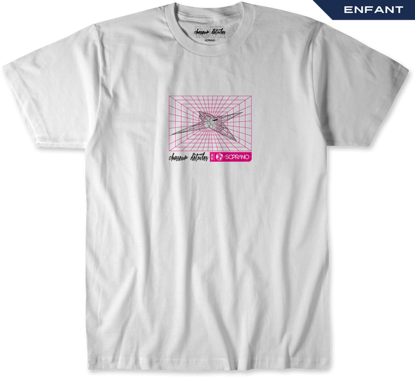 t-shirt enfant le frégate blanc face soprano